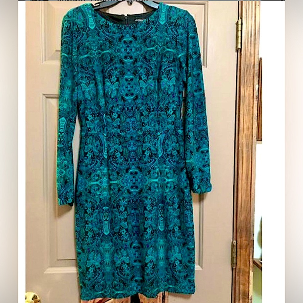 Boho Psychedelic Paisley Dress